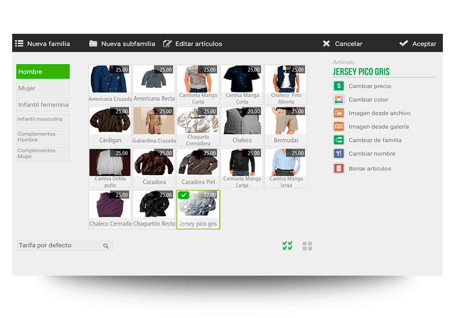 Software de ventas para tiendas de ropa